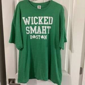 NWT - Kelly Green - "Wicked Smat" Boston Tee - Size 2x!!!